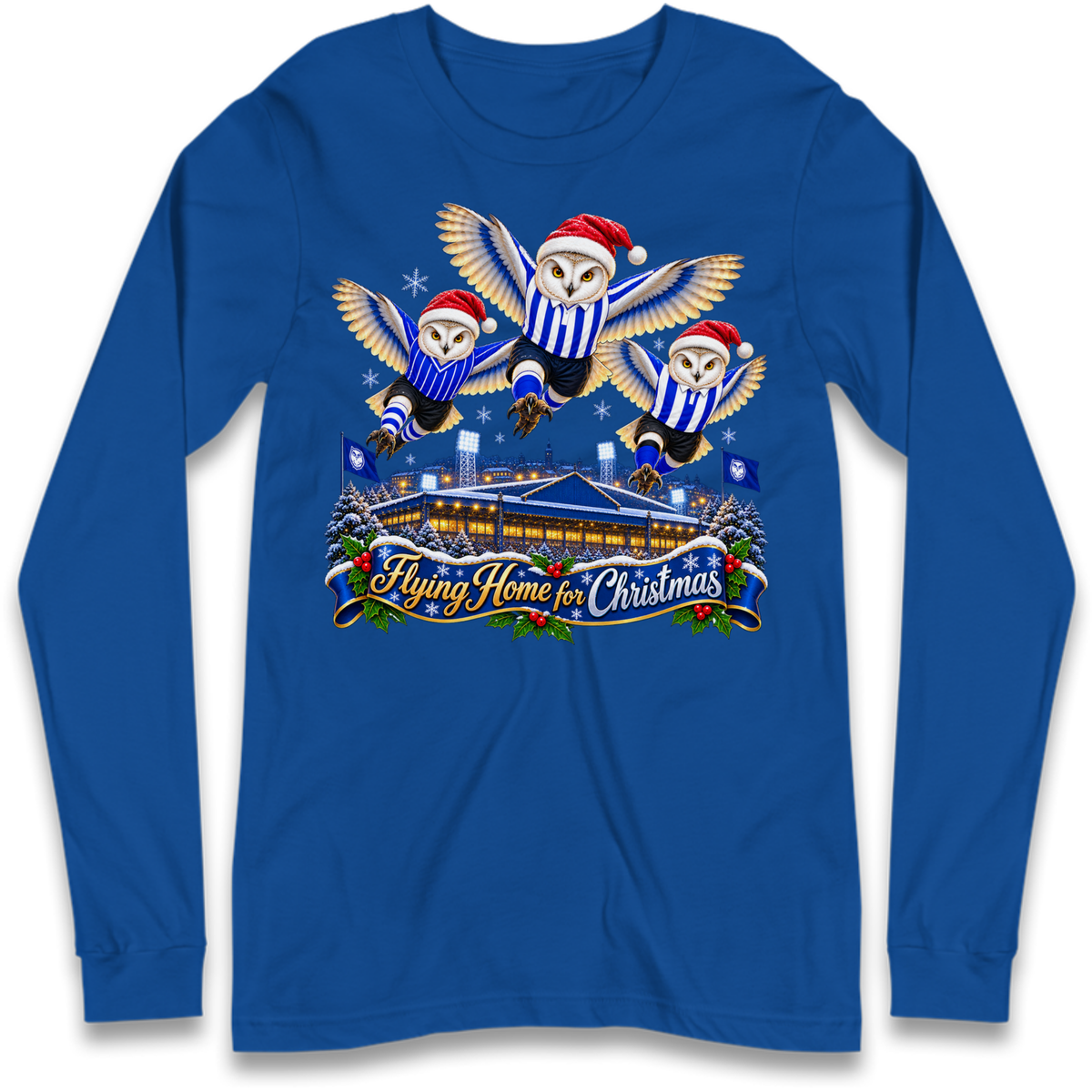 Sheff Wed Christmas Long Sleeve T-Shirt