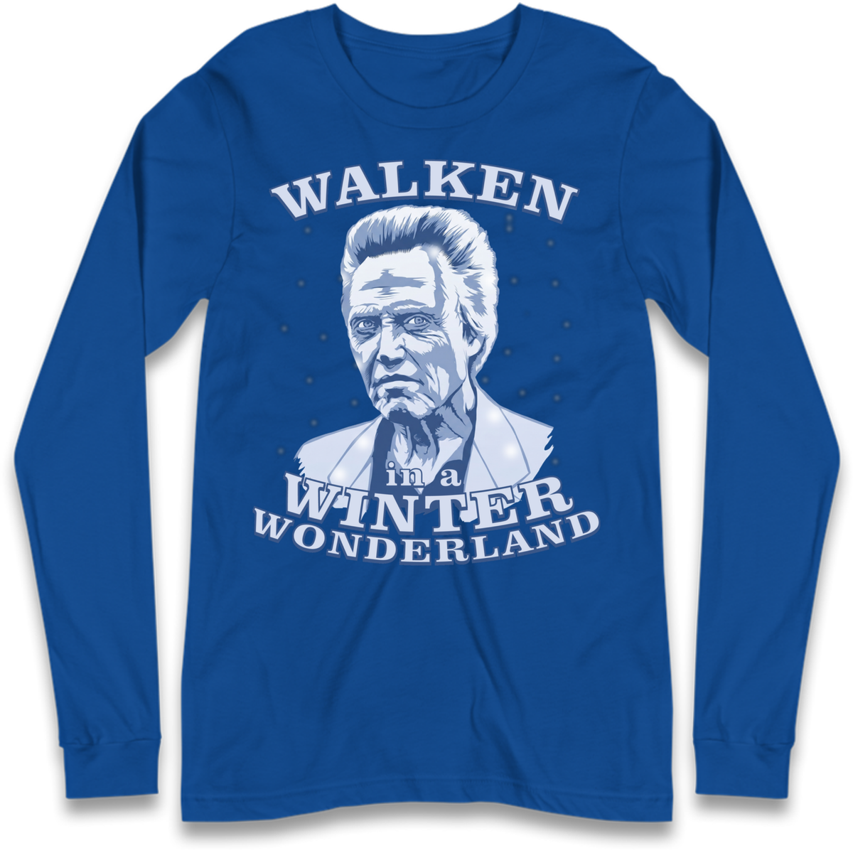 Christopher Walken Christmas Long Sleeve T-Shirt