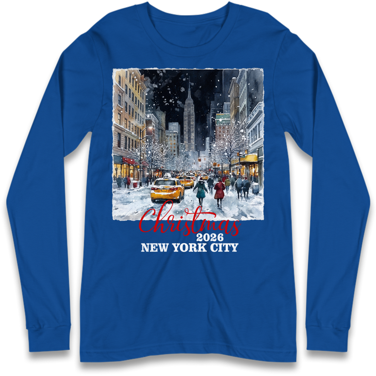 New York Winter Gift Long Sleeve T-Shirt