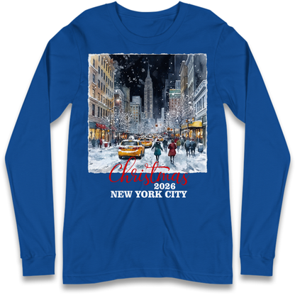 New York Winter Gift Long Sleeve T-Shirt
