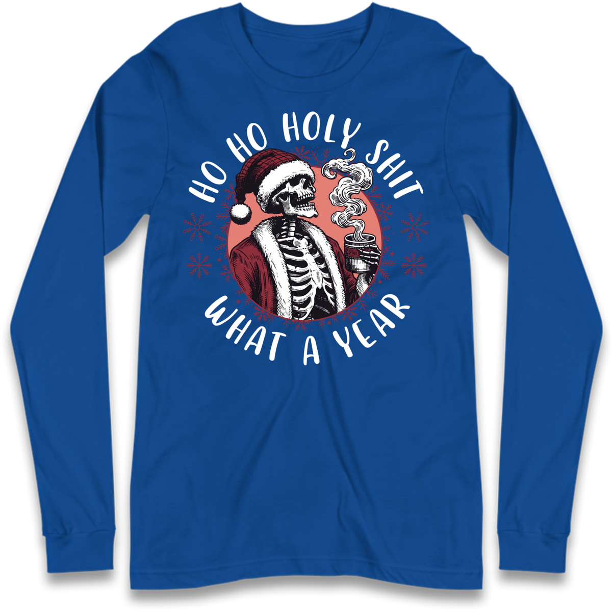 HO HO Holy Santa Long Sleeve T-Shirt