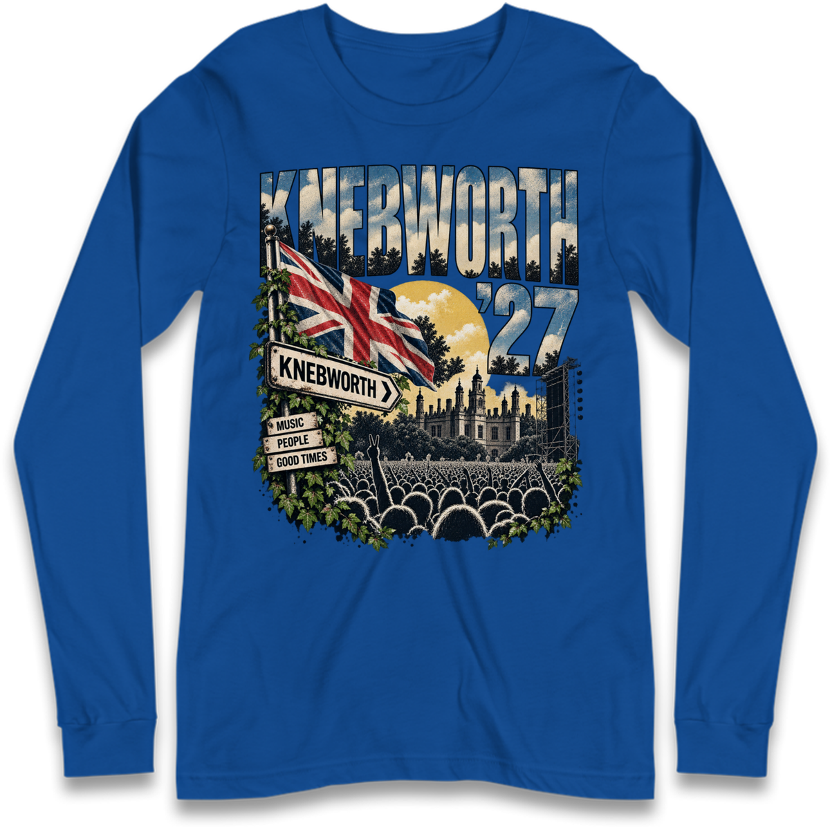 Oasis Knebworth Live '27 Long Sleeve T-Shirt