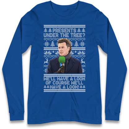 Steve Mcmanaman Christmas Long Sleeve T-Shirt