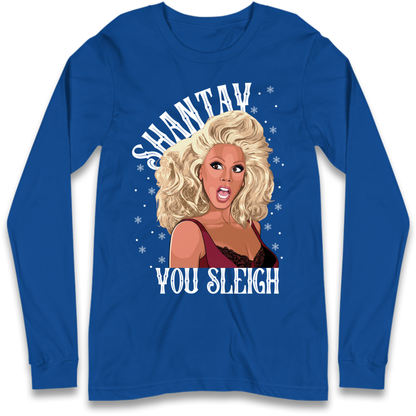 drag christmas clothing Long Sleeve T-Shirt