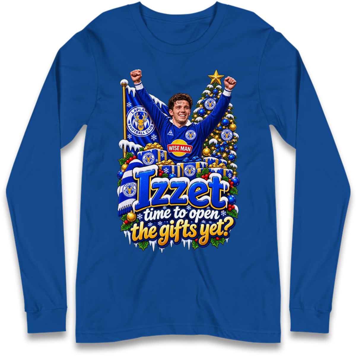 Leicester City Football Christmas Long Sleeve T-Shirt
