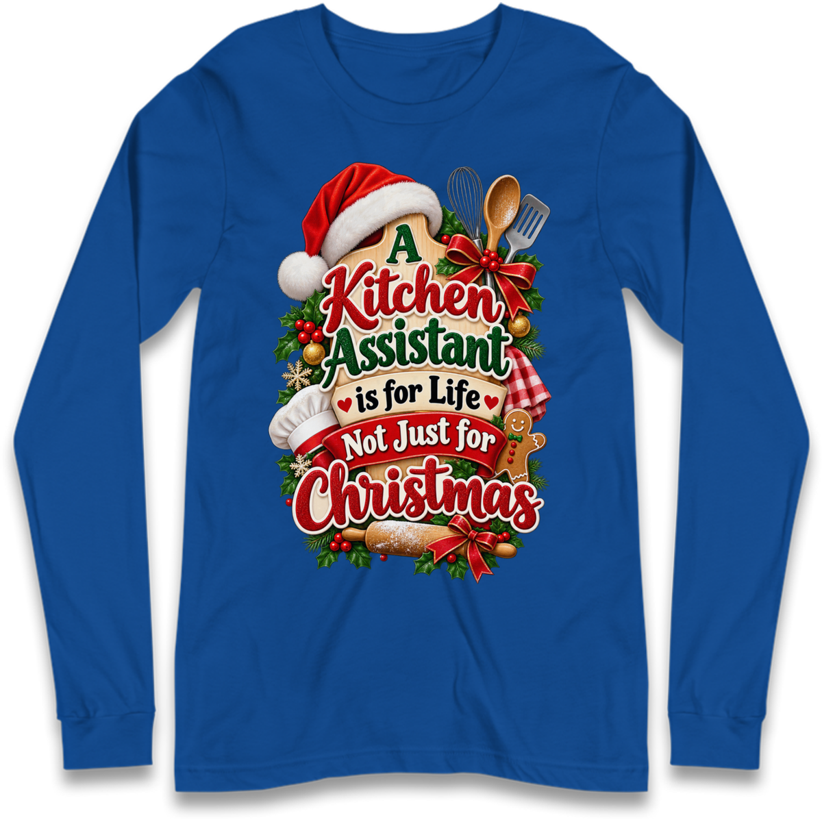 Kitchen Assistant Long Sleeve T-Shirt