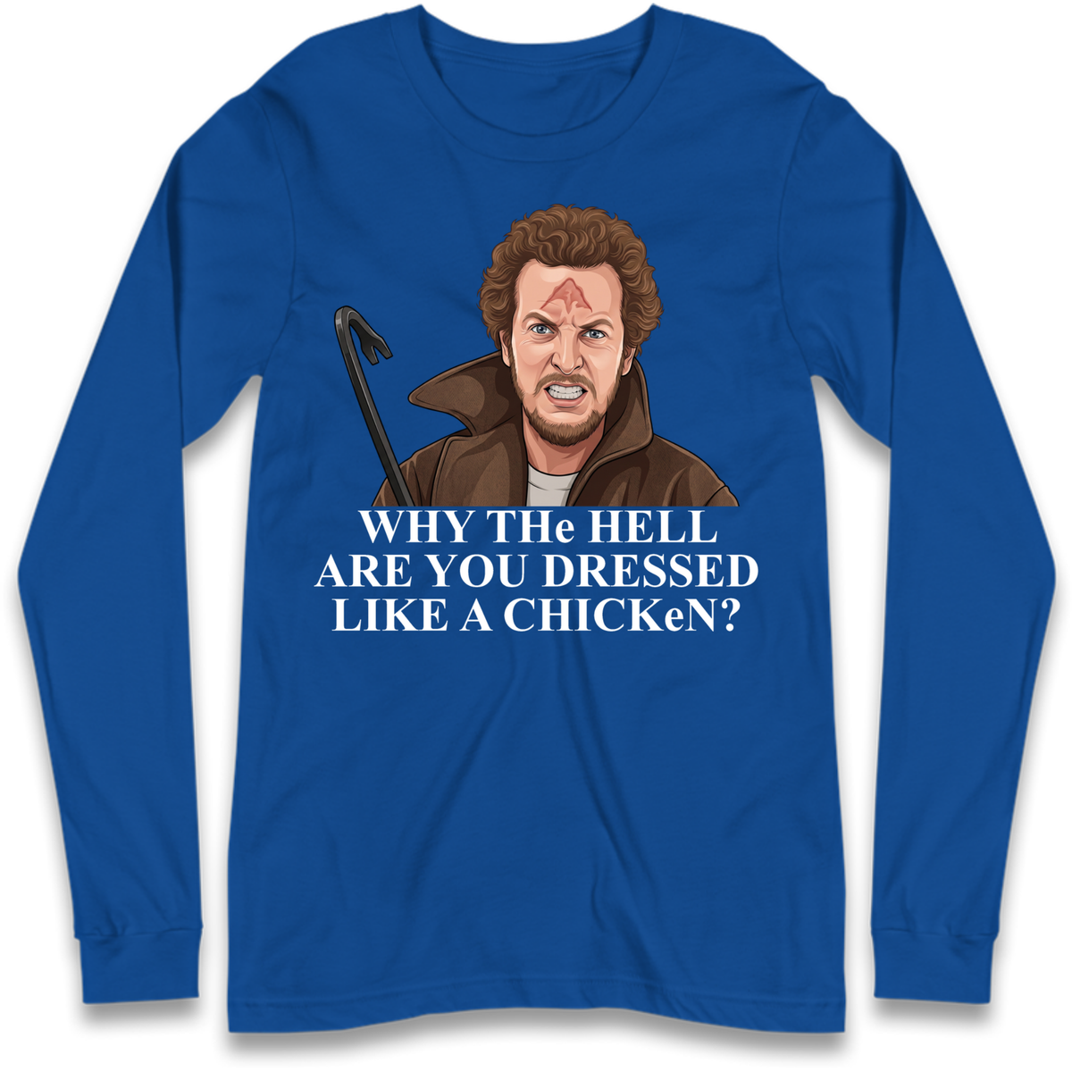Chicken Funny Christmas Long Sleeve T-Shirt