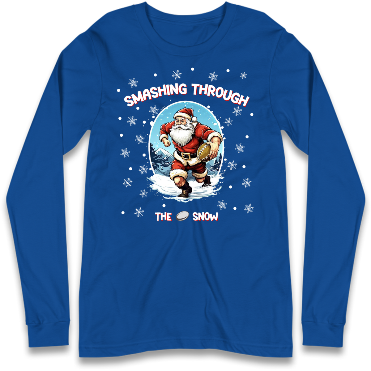 Rugby Santa Clothing Long Sleeve T-Shirt