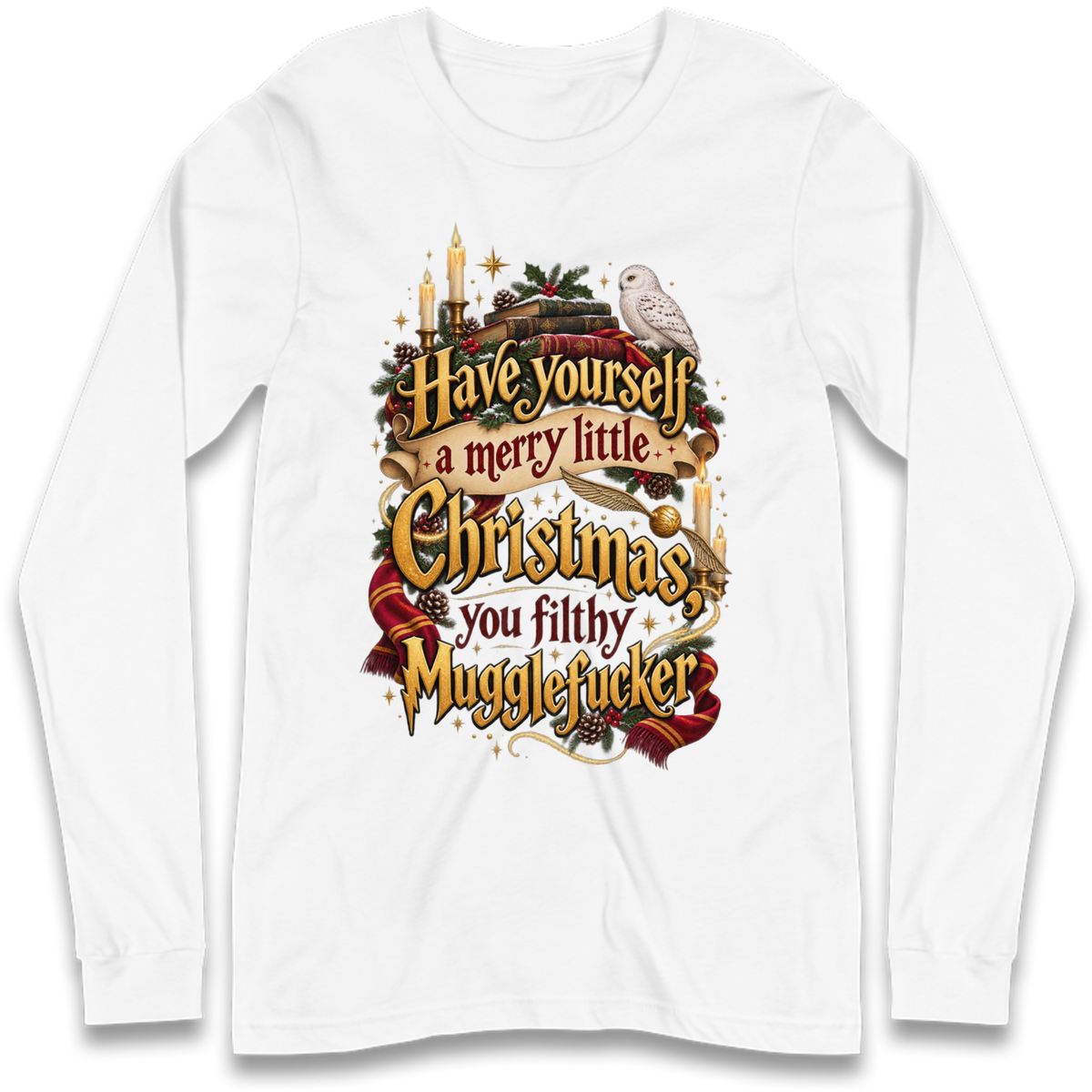 Harry Potter Christmas Long Sleeve T-Shirt