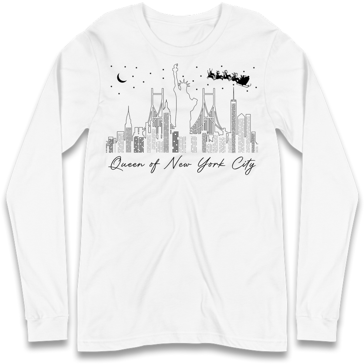 Queen Of New York City Long Sleeve T-Shirt