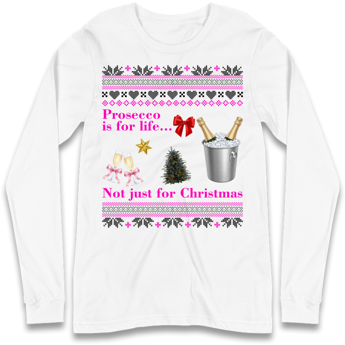 Prosecco Gift Top Long Sleeve T-Shirt