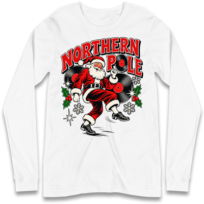 Northern Soul Christmas Long Sleeve T-Shirt