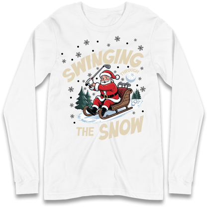 Christmas Golf Long Sleeve T-Shirt