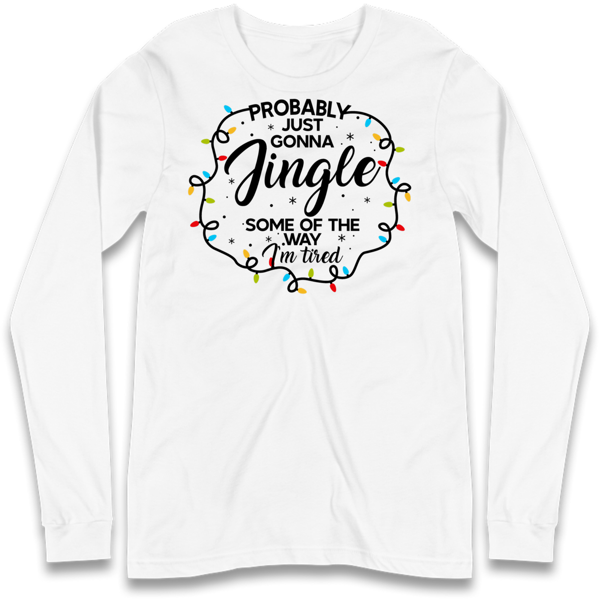 Lazy Festive Outfit Long Sleeve T-Shirt