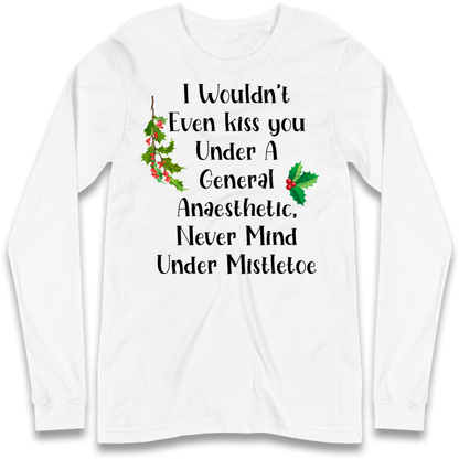 Cheeky Festive Slogan Long Sleeve T-Shirt
