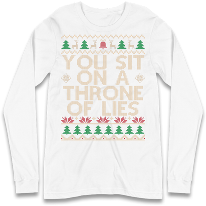 Throne Of Lies Christmas Long Sleeve T-Shirt