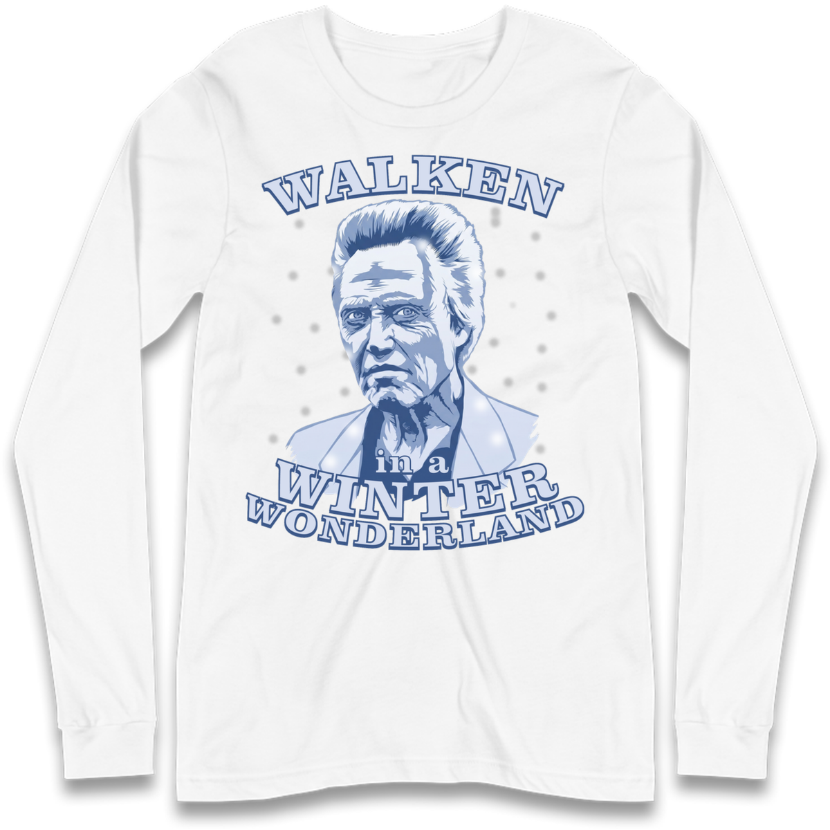 Christopher Walken Christmas Long Sleeve T-Shirt