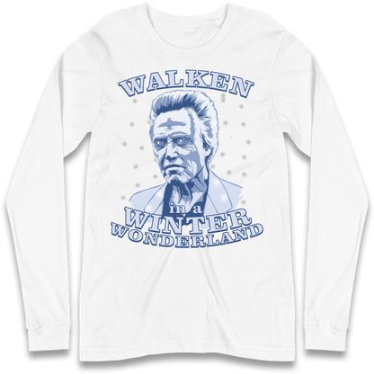 Christopher Walken Christmas Long Sleeve T-Shirt