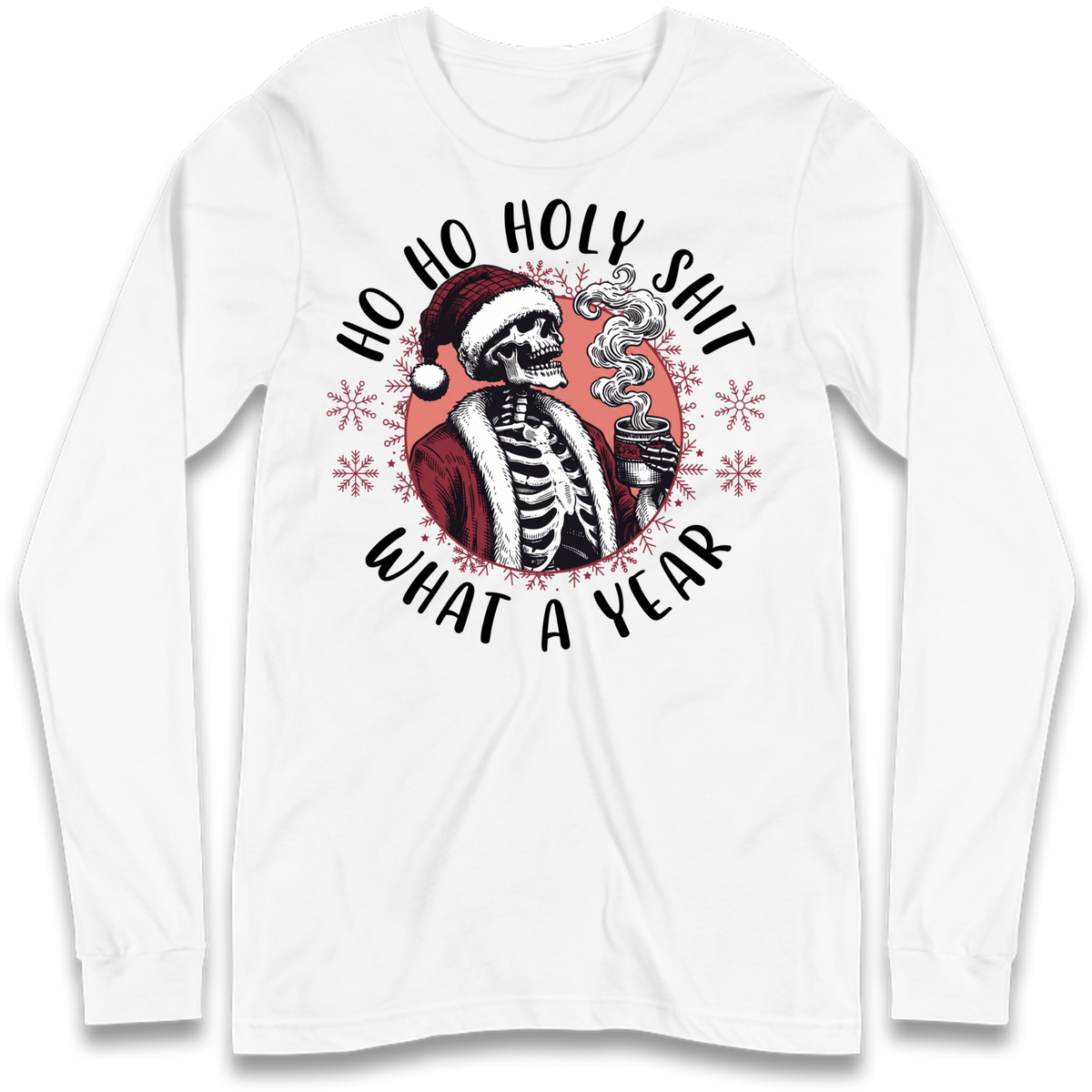 HO HO Holy Santa Long Sleeve T-Shirt