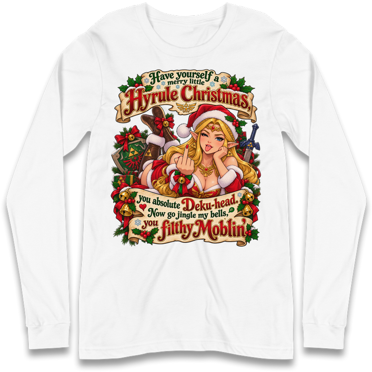 Zelda Christmas Long Sleeve T-Shirt