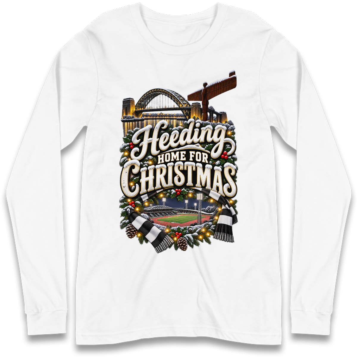 Gateshead Christmas Long Sleeve T-Shirt