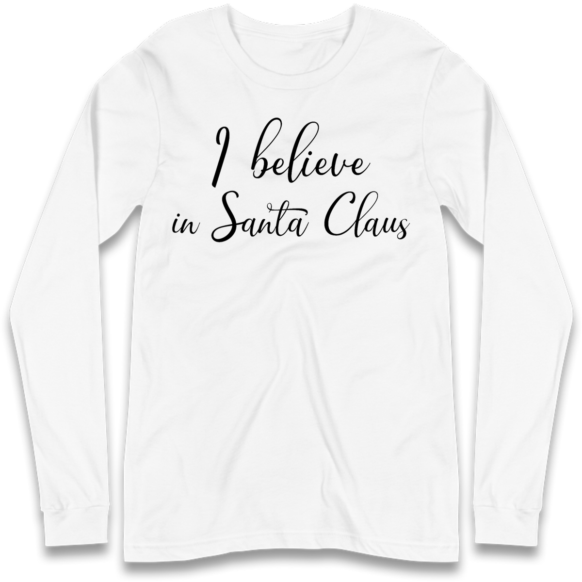 Santa Faith Gift Long Sleeve T-Shirt