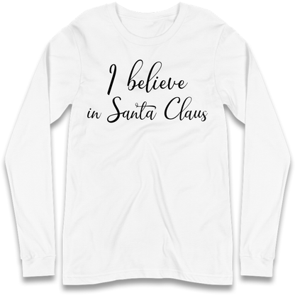 Santa Faith Gift Long Sleeve T-Shirt