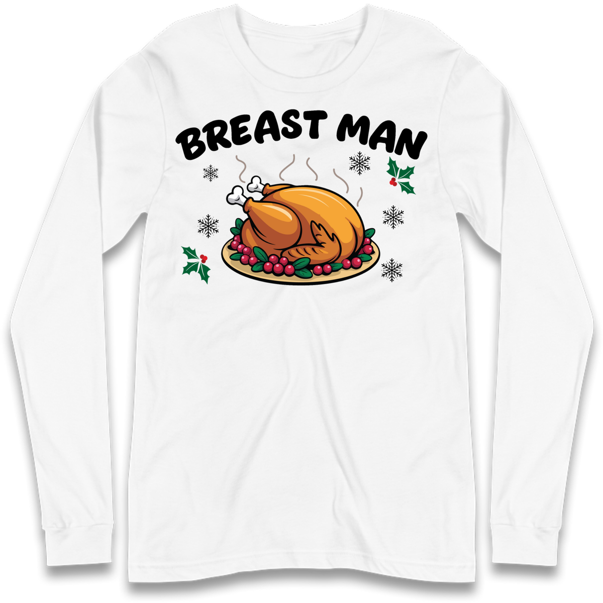 cheeky festive top Long Sleeve T-Shirt