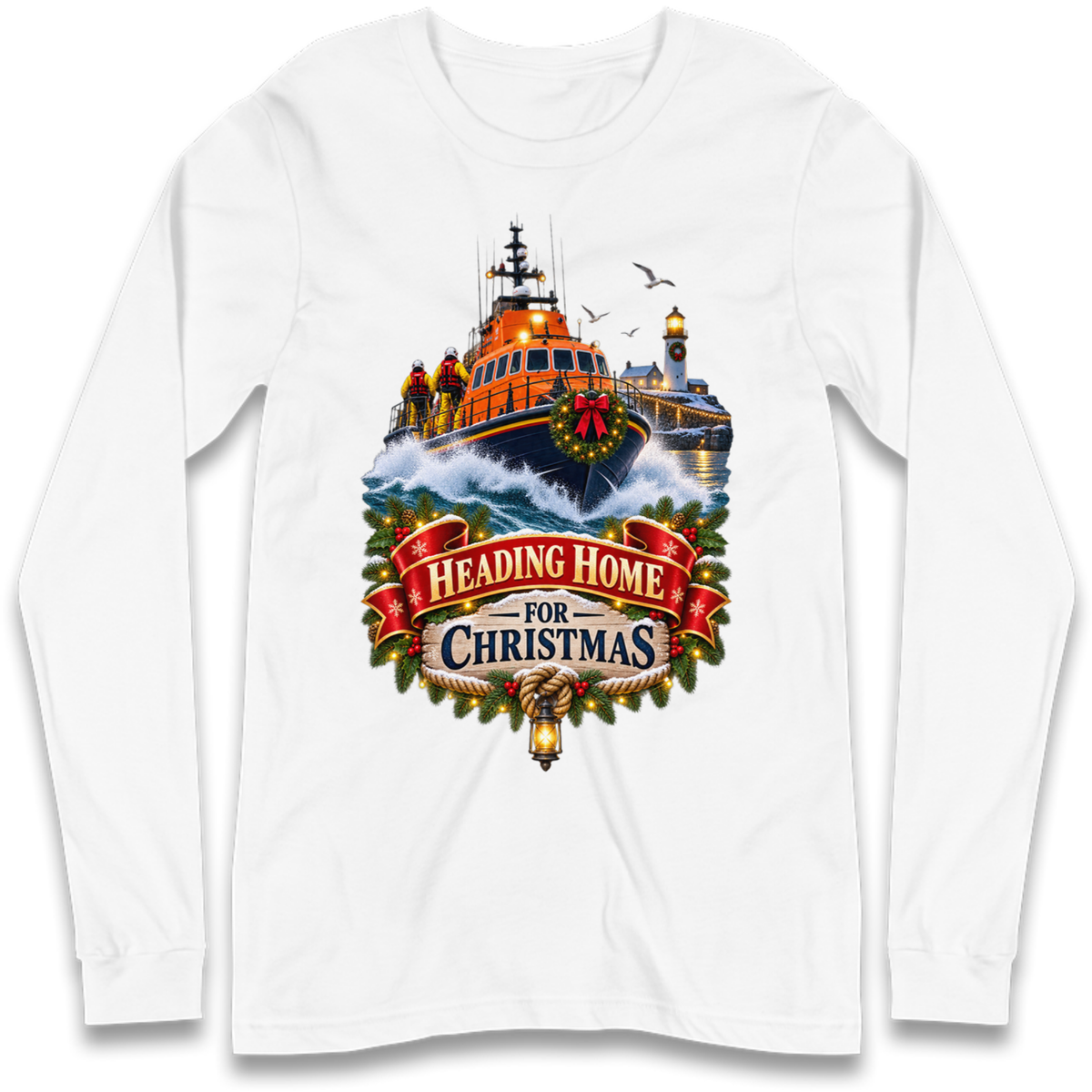 RNLI Christmas Long Sleeve T-Shirt