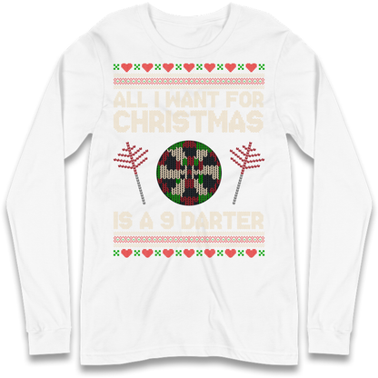 Festive Darts Outfit Long Sleeve T-Shirt