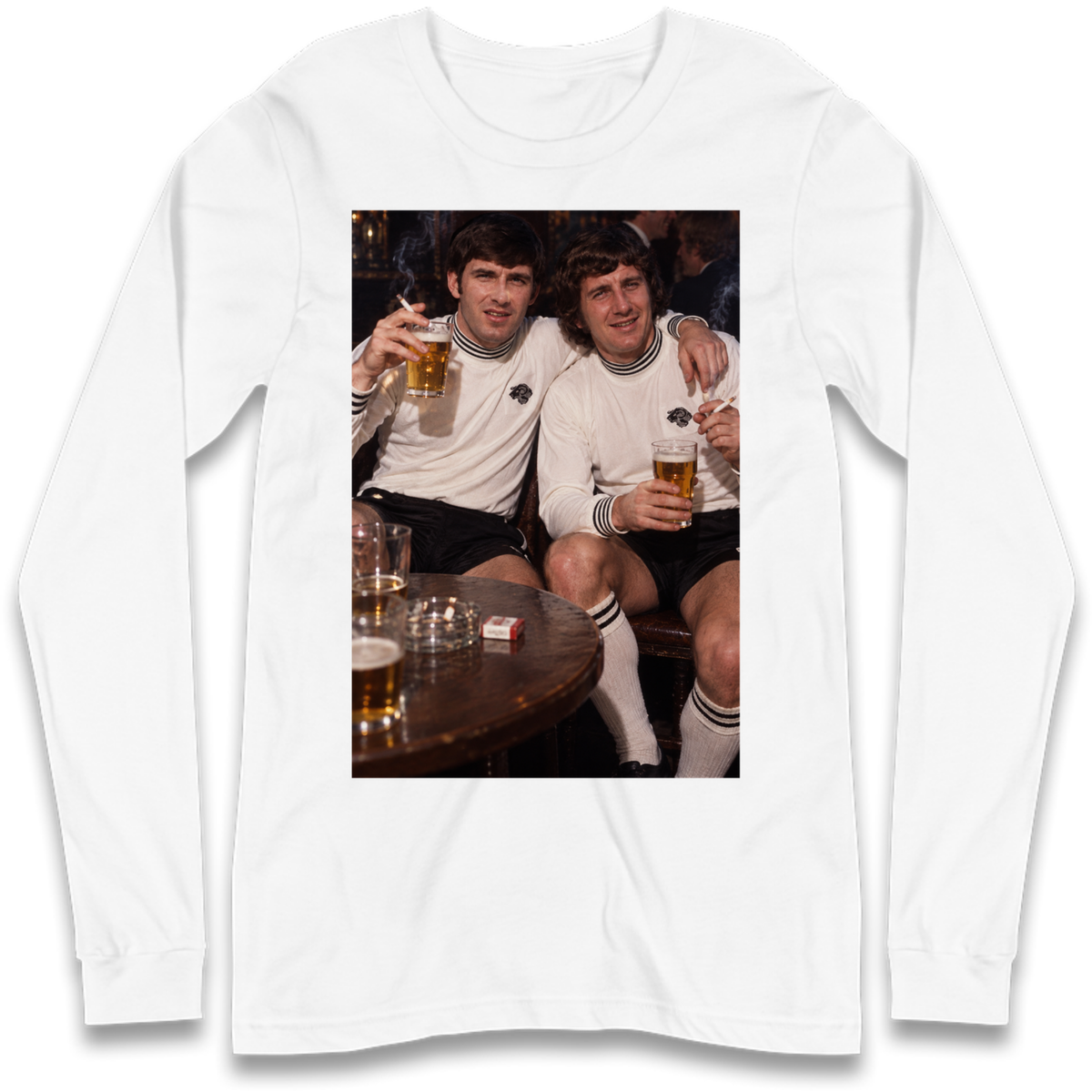 Derby County Legends Night Out Football Long Sleeve T-Shirt