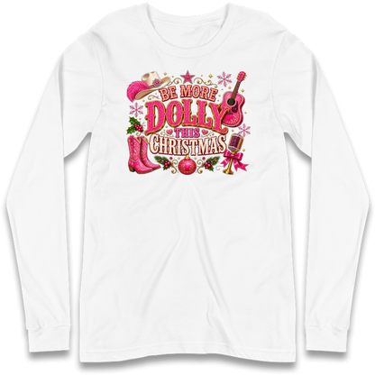 Dolly Parton Christmas Long Sleeve T-Shirt