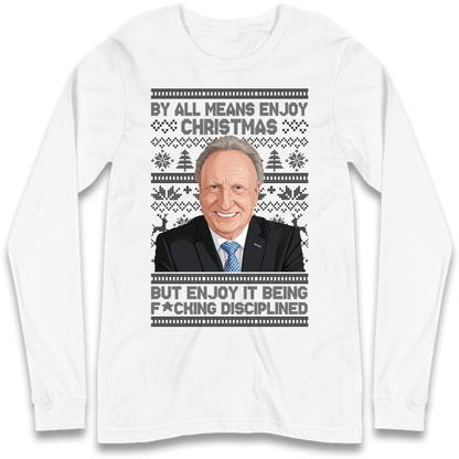 Neil Warnock Christmas Long Sleeve T-Shirt