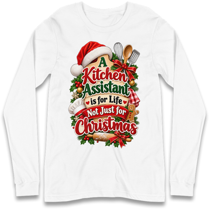Kitchen Assistant Long Sleeve T-Shirt