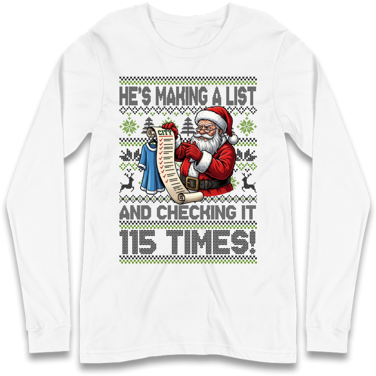 Making A List Long Sleeve T-Shirt