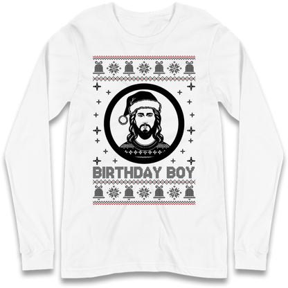 Jesus Birthday Christmas Long Sleeve T-Shirt
