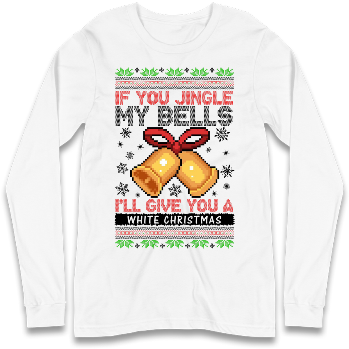 Bell Slogan Clothing Long Sleeve T-Shirt