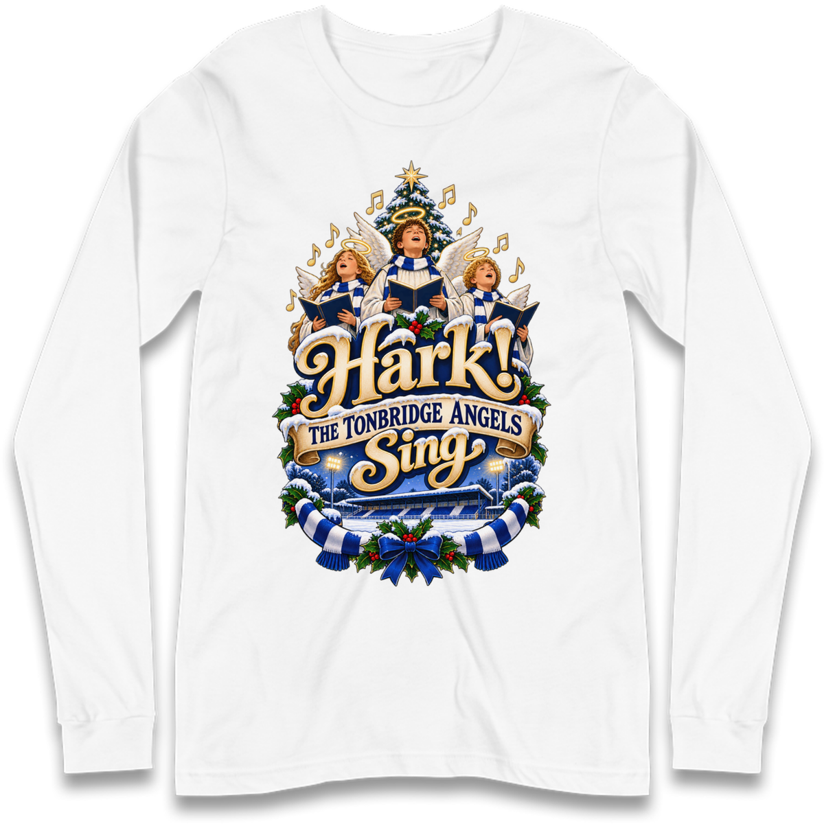 Tonbridge Angels Christmas Long Sleeve T-Shirt