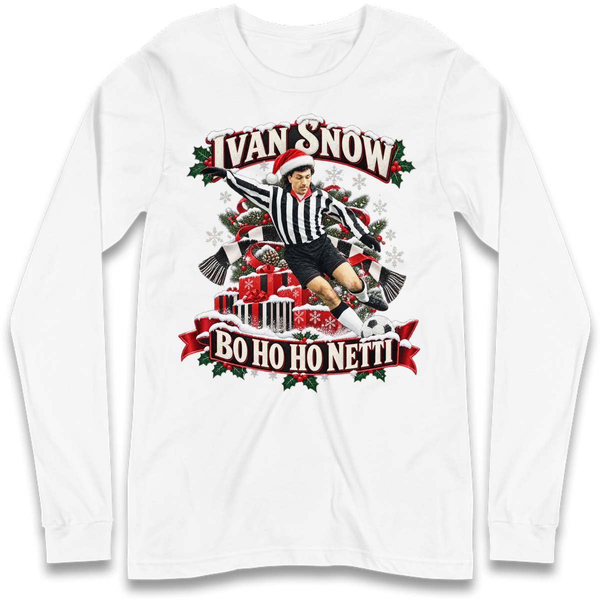 Grimsby Football Christmas Long Sleeve T-Shirt