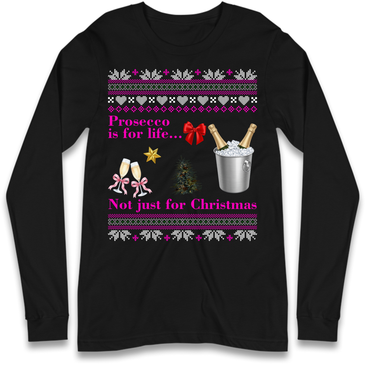Prosecco Gift Top Long Sleeve T-Shirt