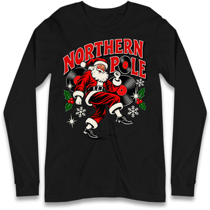 Northern Soul Christmas Long Sleeve T-Shirt