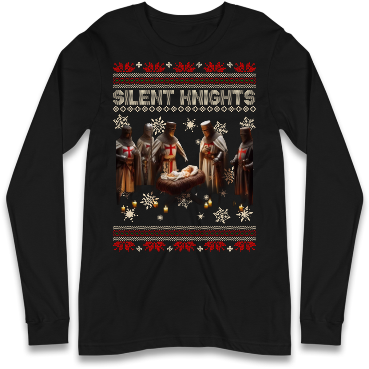Silent Knights Gift Long Sleeve T-Shirt