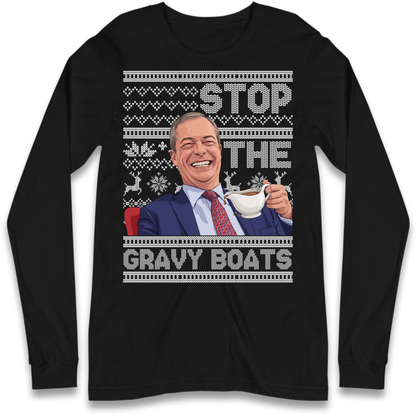 Satirical Festive Top Long Sleeve T-Shirt