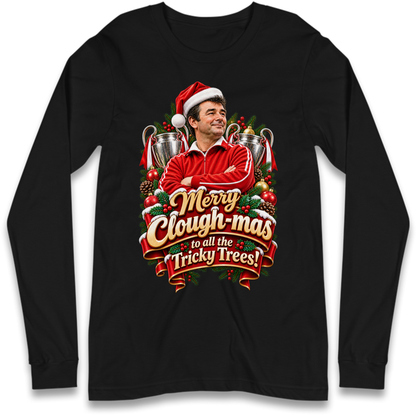 Nottm Forest Football Christmas Long Sleeve T-Shirt