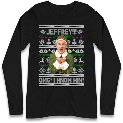 Jeffery Epstein Long Sleeve T-Shirt