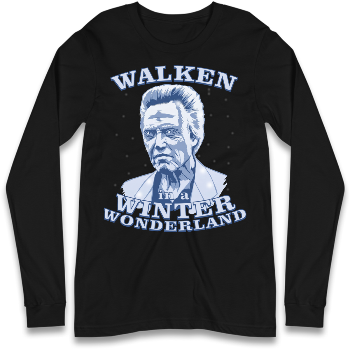 Christopher Walken Christmas Long Sleeve T-Shirt