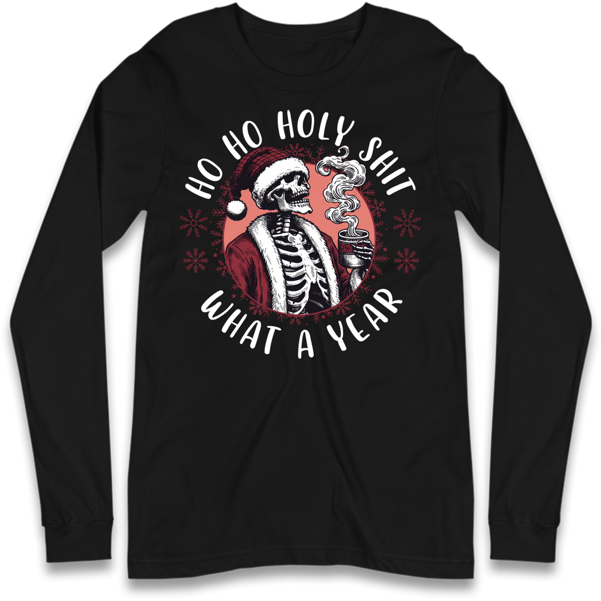 HO HO Holy Santa Long Sleeve T-Shirt