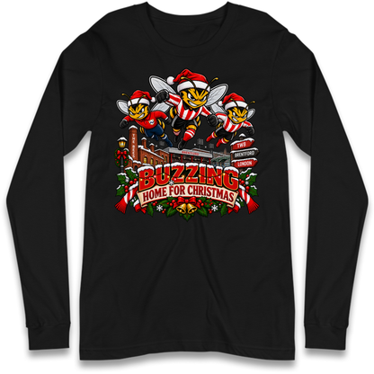Brentford Football Christmas Long Sleeve T-Shirt