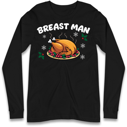 cheeky festive top Long Sleeve T-Shirt