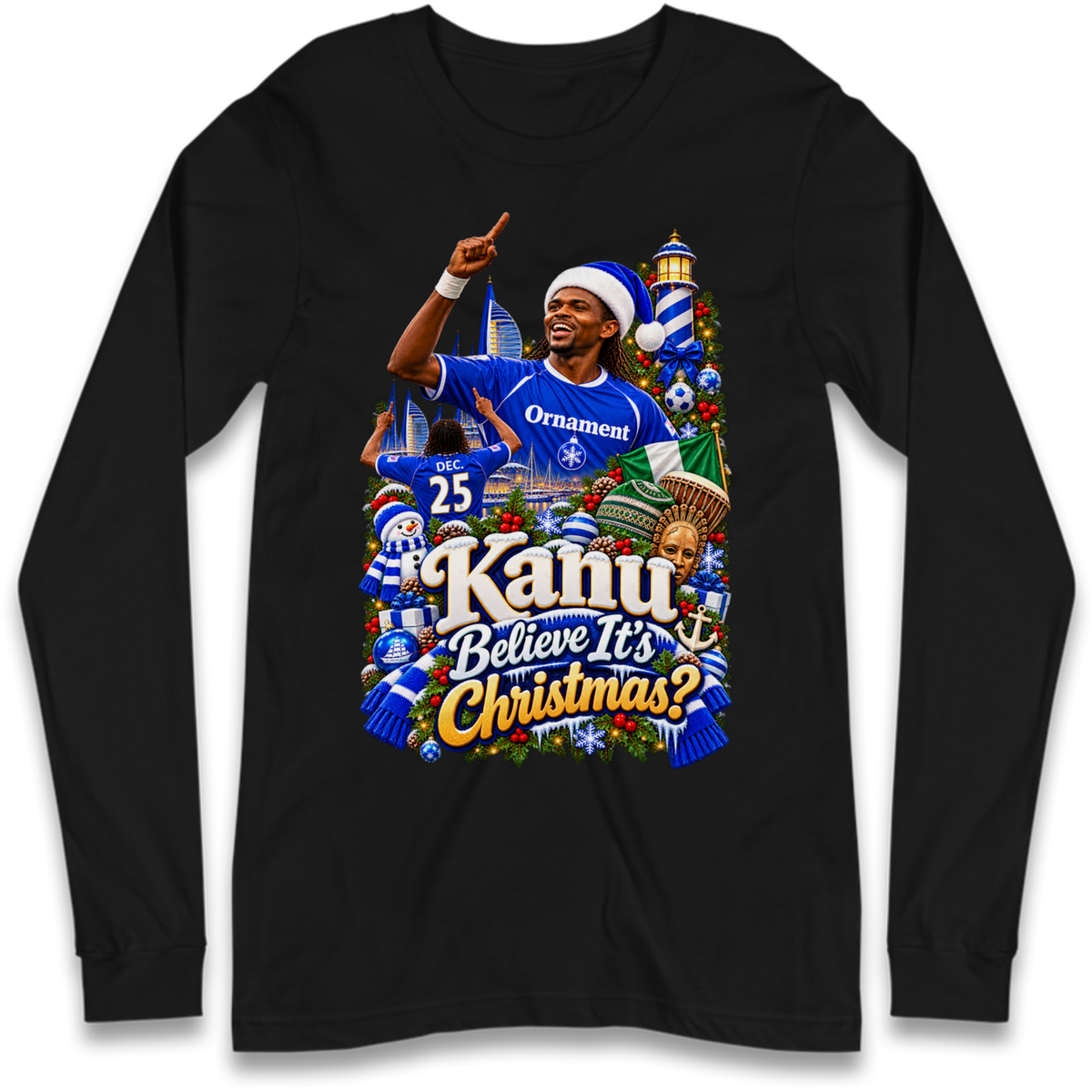 Portsmouth Christmas Long Sleeve T-Shirt